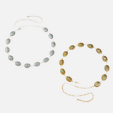 Body Elegante Chain Turquesa