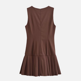 Vestido Elegante Plissado Roberta