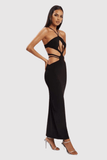 Vestido Longo Cetim Olivia