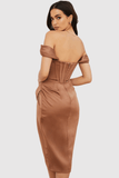 Vestido Médio Bustier Luana