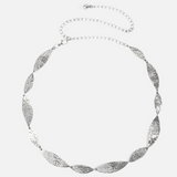 Body Elegante Chain Folhas