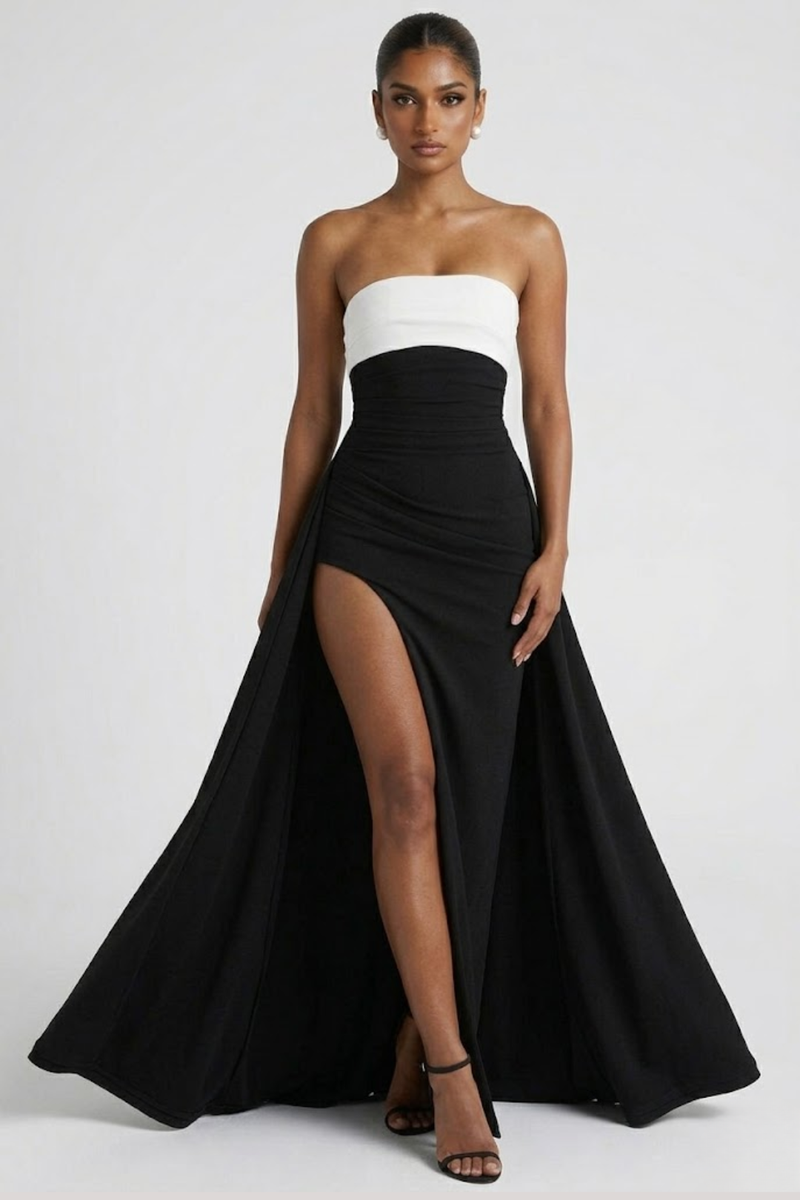 Vestido Longo Bustier Aline