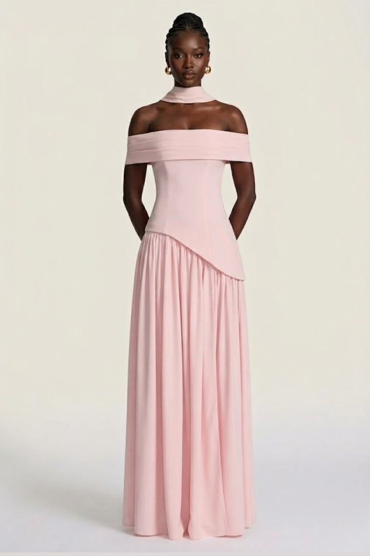 Vestido Longo Satin Maria