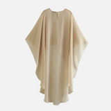 Blusa Elegante Capa Assimétrica