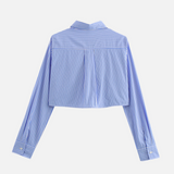 Camisa Elegante Cropped Ariadne