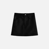 Saia Elegante Couro Alícia