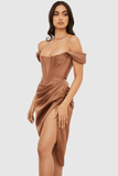 Vestido Médio Bustier Luana