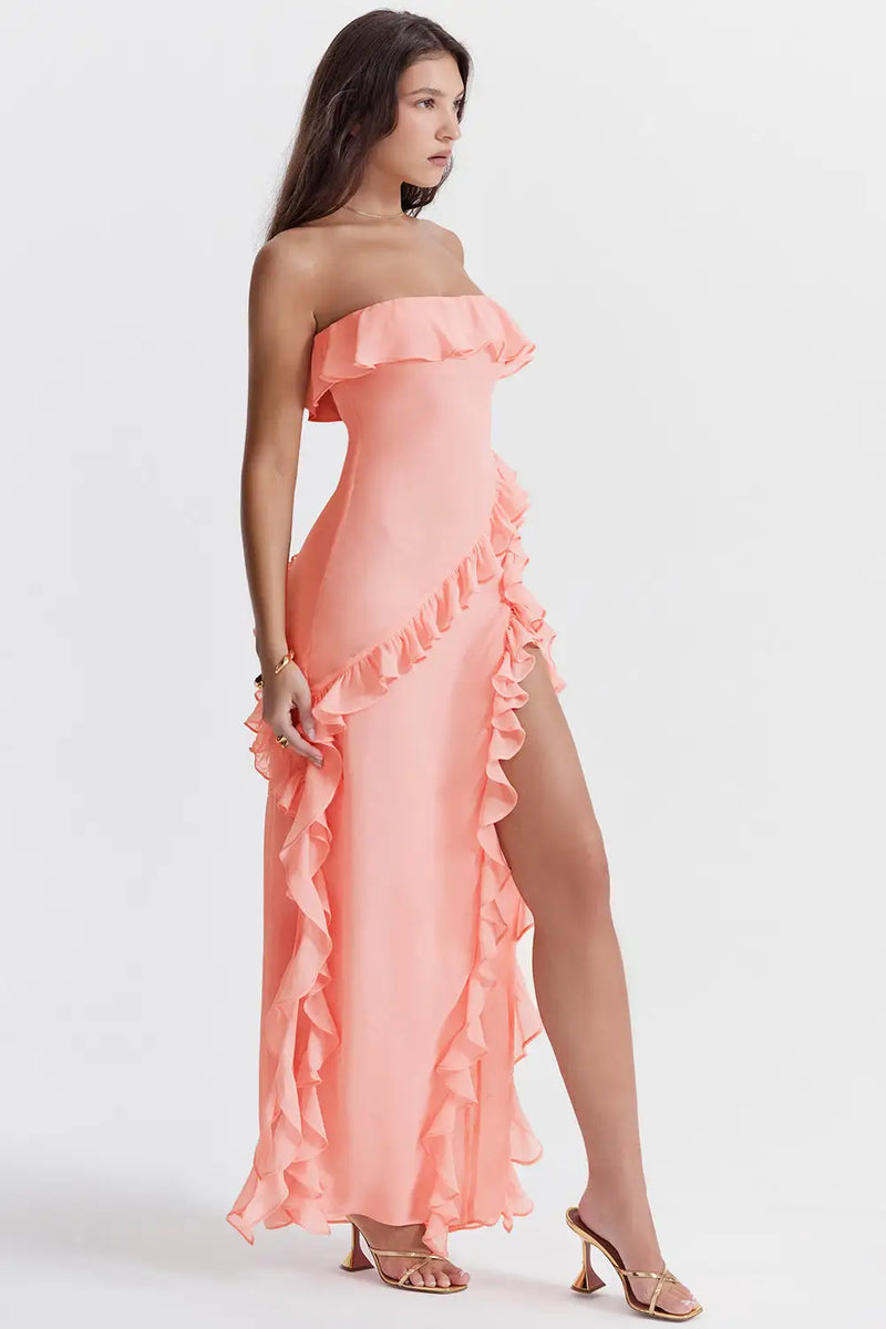 Vestido Longo Alcas Isabela