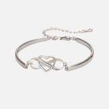 Bracelete Elegante Eterno Coração