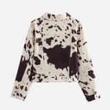 Jaqueta Elegante Cow Print