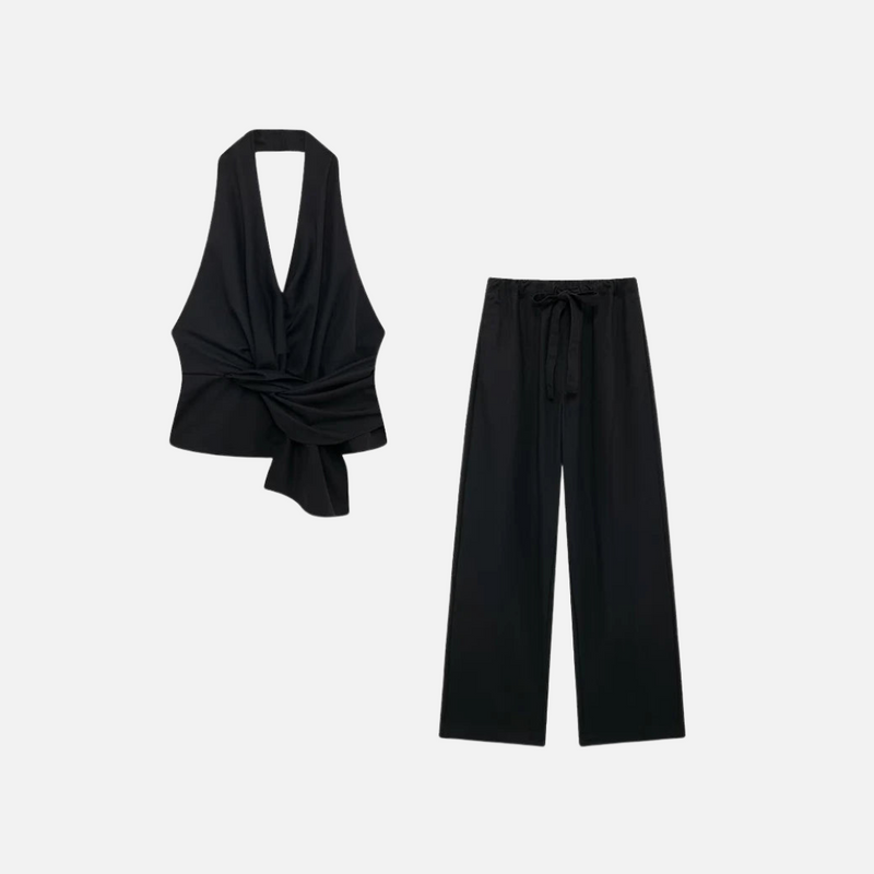 Conjunto Elegante Transpassado Luiza