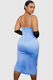 Vestido Médio Sheath Luna