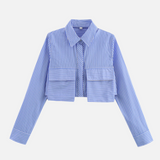 Camisa Elegante Cropped Ariadne