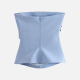 Blusa Elegante Tube Scarllet