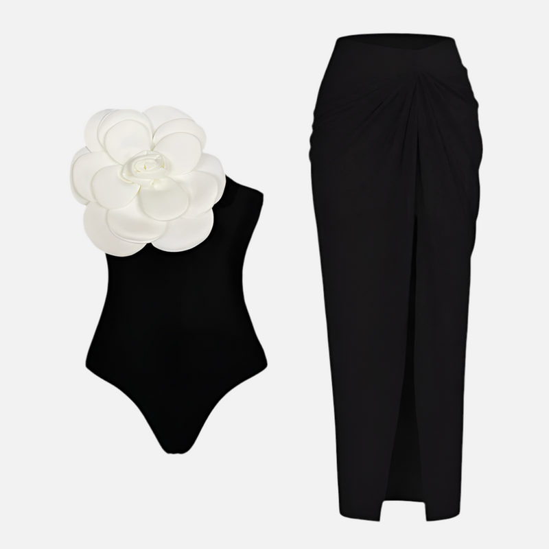 Conjunto Elegante Flor Raquel