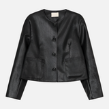 Jaqueta Elegante Couro Tereza