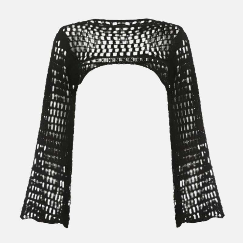 Top Elegante Sobreposição Allie