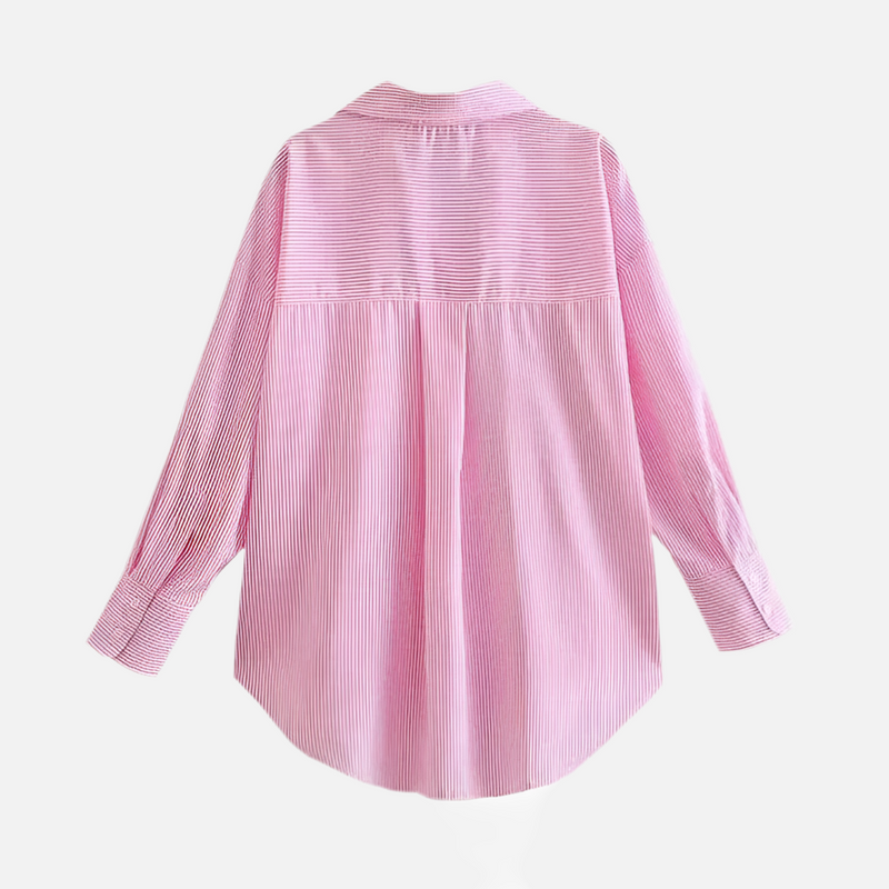 Camisa Elegante Listrada Wilma