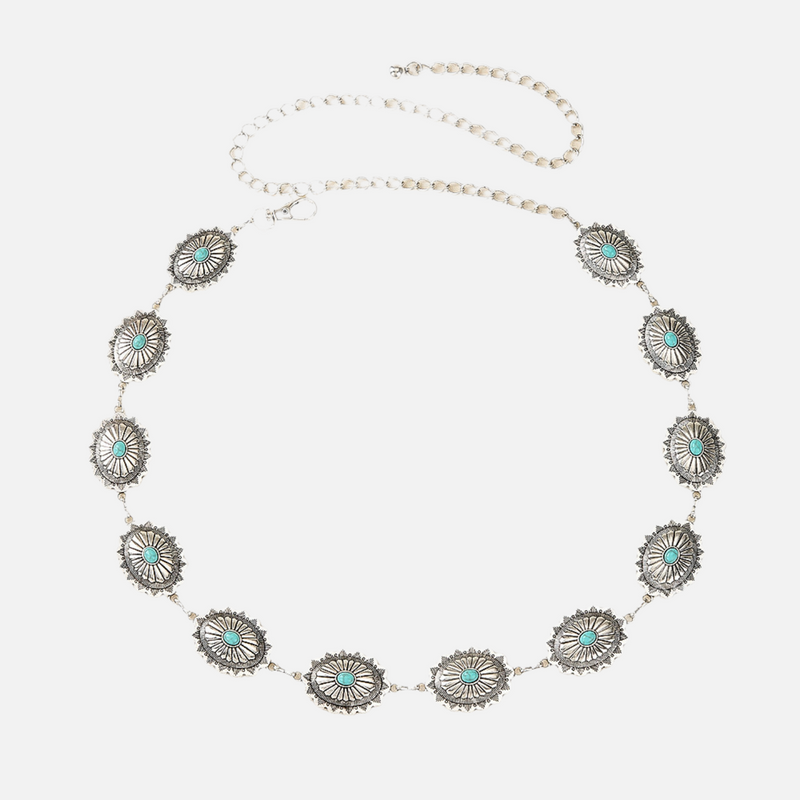 Body Elegante Chain Turquesa