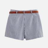 Short Saia Listrado Malu