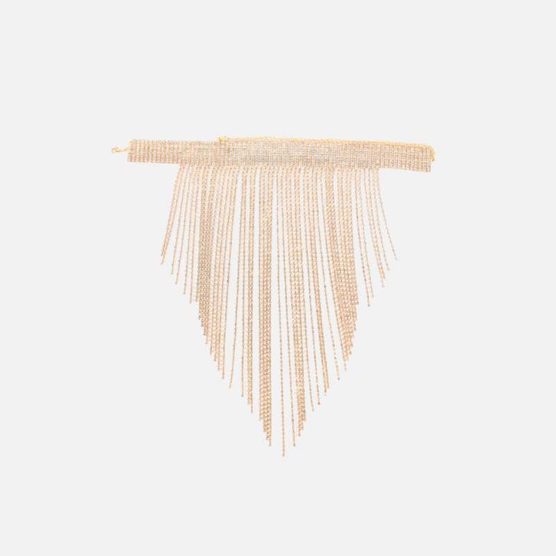 Colar Elegante Strass Allegra