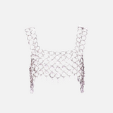 Top Elegante Corrente Abrealas