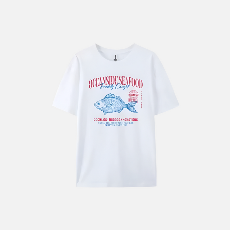 Camisetas Feminina Seaside Charm