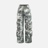 Calça Cargo Camuflada Marcela