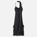 Vestido Elegante Poá Sydney