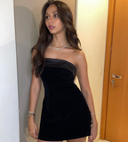 Vestido Elegante Veludo Ariana