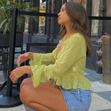 Blusa Elegante Vintage Francesca