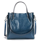 Bolsa Tote De Couro