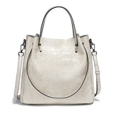 Bolsa Tote De Couro
