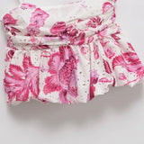 Top Elegante Floral Savana