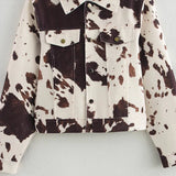 Jaqueta Elegante Cow Print