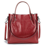 Bolsa Tote De Couro