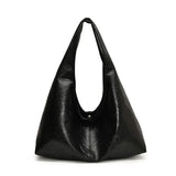 Bolsa Triangular De Couro