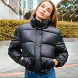 Jaqueta Elegante Puffer Cingapura