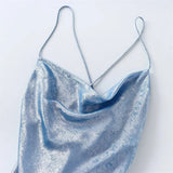 Vestido Elegante Metalizado Sky