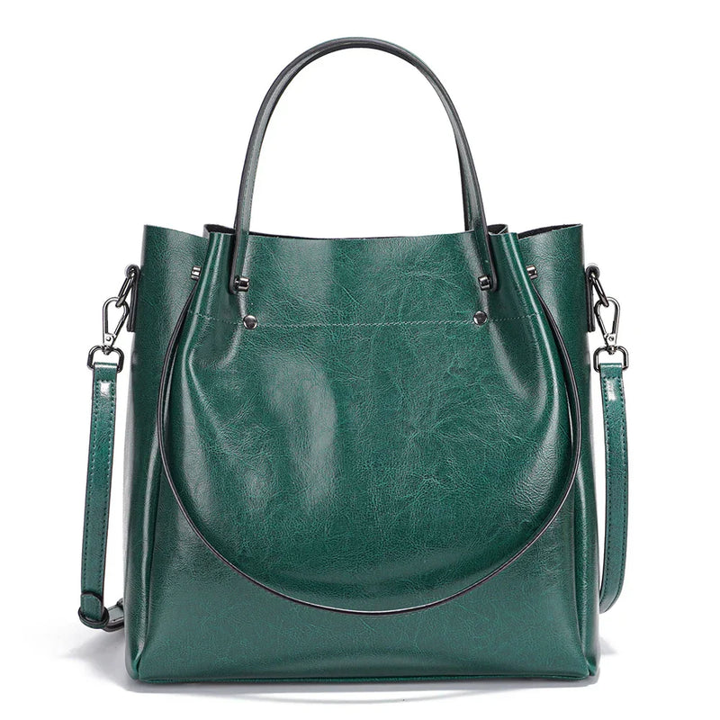 Bolsa Tote De Couro