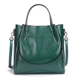 Bolsa Tote De Couro