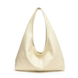 Bolsa Triangular De Couro