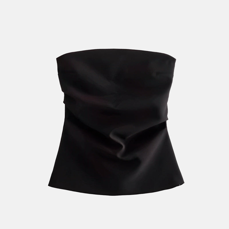 Blusa Elegante Tube Scarllet