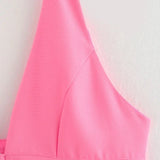 Blusa Elegante Rosa Folia