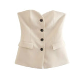 Conjunto Elegante Alfaiataria Melina
