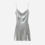 Vestido Elegante Metalizado Martinez