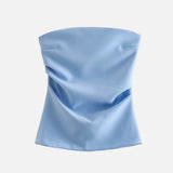 Blusa Elegante Tube Scarllet