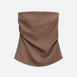 Blusa Elegante Tube Scarllet