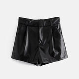 Short Elegante Couro Amy