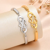 Bracelete Elegante Eterno Coração